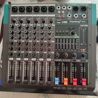 Mesa Mezclas Depusheng PA6 6 Canales USB