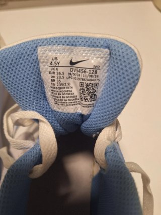 Zapatillas Nike Blancas y Azules