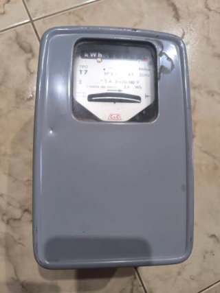Contador Eléctrico Trifásico CDC T7 Vintage