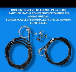 Conjunto Frenos Tambor Derbi Panther Mach2