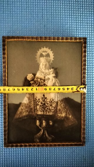 Antiguo Cuadro Virgen de Covadonga