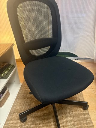 Silla de oficina IKEA FLINTAN negra