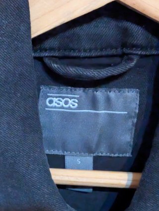 Chaqueta vaquera negra