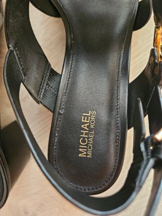 Sandalias Michael Kors Negras Talla 40