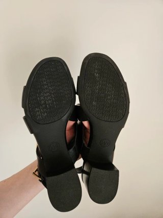 Sandalias Michael Kors Negras Talla 40
