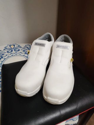 Scarpe antinfortunistiche alte bianche giasco 39