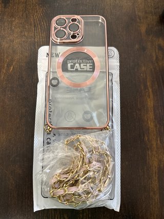 Funda iPhone 15 Pro Max Rose Gold