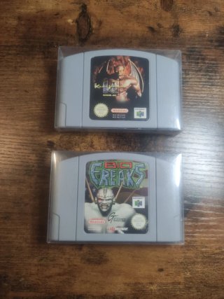Lote 2 giochi Nintendo 64 lotta