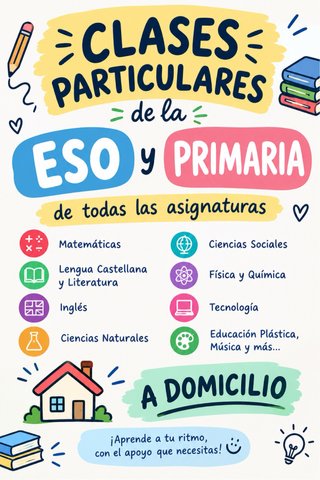 Doy clases particulares en Alicante(España)