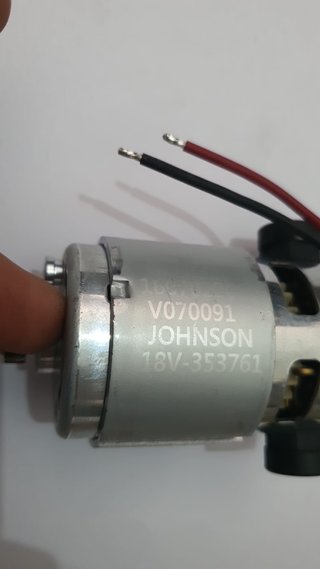 Motor DC 18V Johnson T600/0091