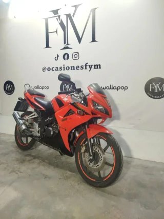 HONDA CBR125R 2008 ROJA