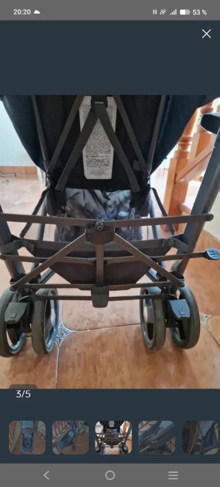 Silla de paseo Chicco azul