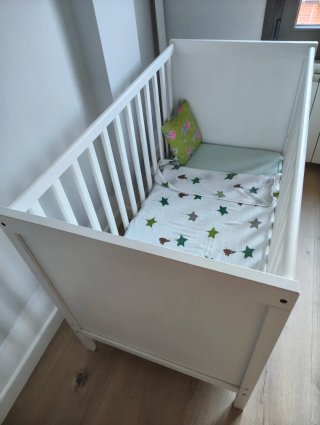 Cuna Ikea Sundvik Blanca