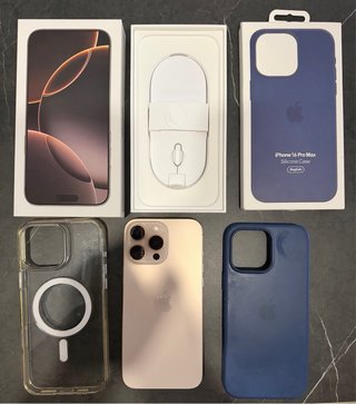 iPhone 16 Pro Max 256 GB – Titanio Desierto