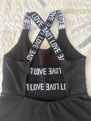 Vestido deportivo negro talla S casi sin usar