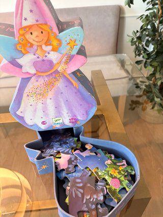 Puzzle Djeco 36 piezas Hada y Unicornio