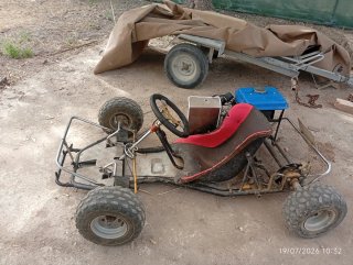 Kart karting tierra y asfalto