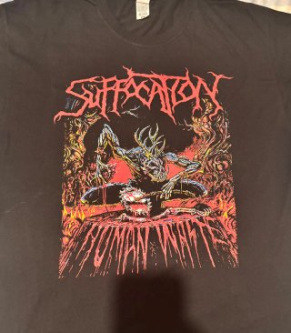 Camiseta Suffocation Human Waste