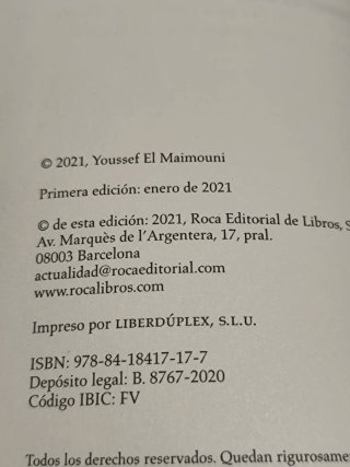 Cuando los montes caminen. Youssef El Maimouni
