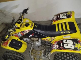 Quad Honda Motocross Amarillo