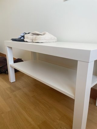 Mueble auxiliar blanco