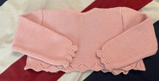 Chaqueta rosa niña 12 meses