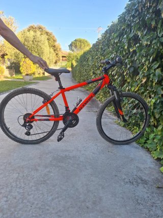 Bicicleta Btwin Rockrider 500 Naranja