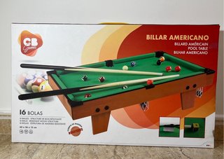 Mini Billar Americano Completo