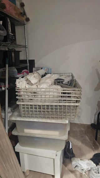 Cestas de almacenaje metálicas y plásticas Ikea