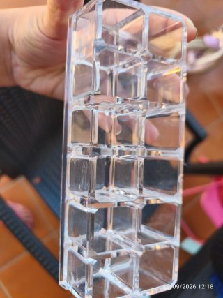 Organizador de pintalabios acrílico
