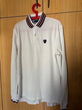 Polo Tommy Hilfiger manga larga