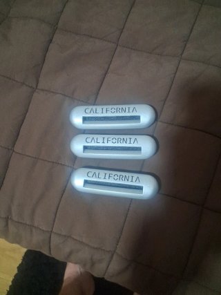 3 Pilotos de Escalón California con leds
