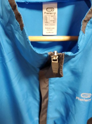 Cortavientos Kalanj Hombre Azul/Gris Talla L
