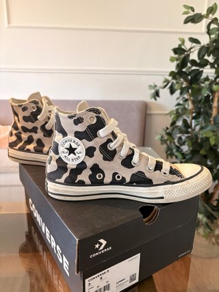 Zapatillas Converse Estampado Vaca Talla 35