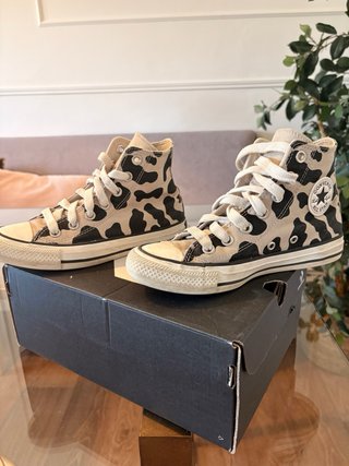 Zapatillas Converse Estampado Vaca Talla 35