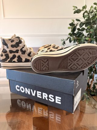 Zapatillas Converse Estampado Vaca Talla 35