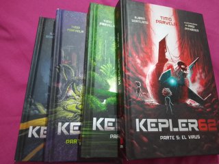 Lote libros de lectura Kepler62