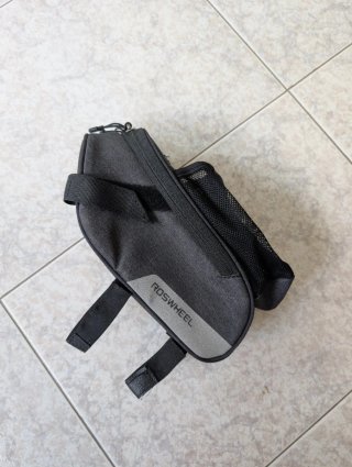 Bolsa sillín Roswheel con portabidón