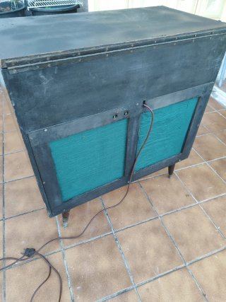 Consola de sonido a válvulas vintage