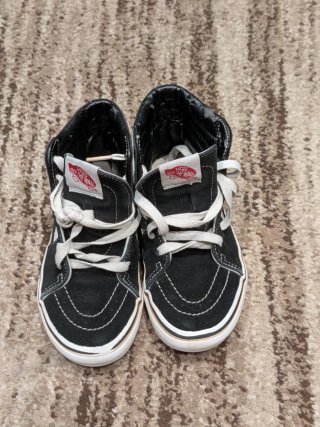 Zapatillas Vans SK8-Hi Negras talla 31
