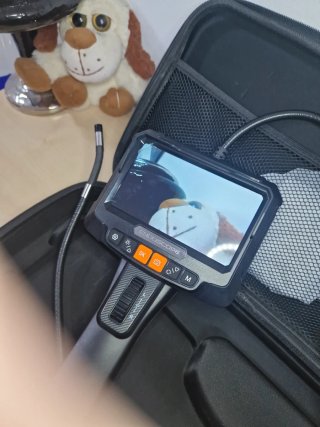 Cámara Endoscópica Articulada + Pantalla