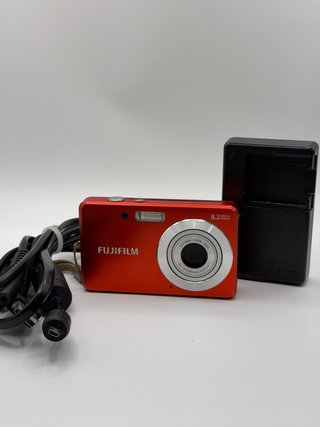 Cámara Digital Fujifilm Finepix J10 Roja