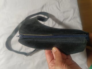 Bolso artesanal con espiral