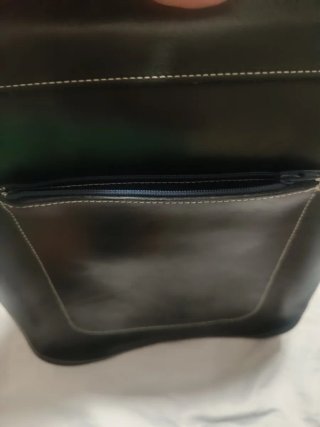 Bolso artesanal con espiral