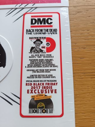 Vinilo DMC Back From The Dead Rojo 12