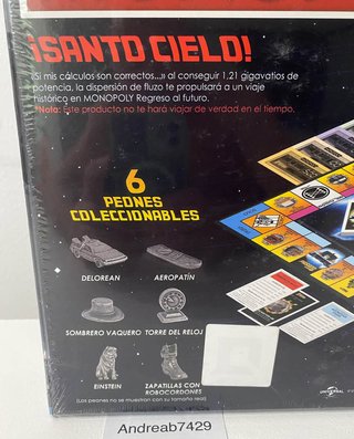 Monopoly Regreso al Futuro Nuevo Precintado