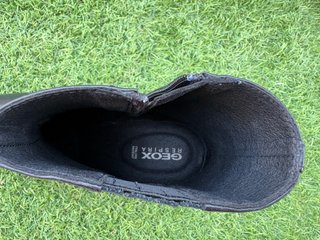 Botines Geox Piel Negro Talla 36.5