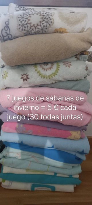 Juegos de sábanas y nórdicos para cama de 90.
