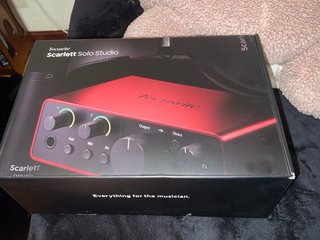 Focusrite Scarlett Solo Estudio Pack