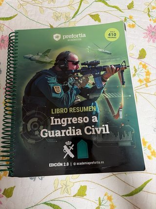 Libros prefortia oposicion a guardia civil